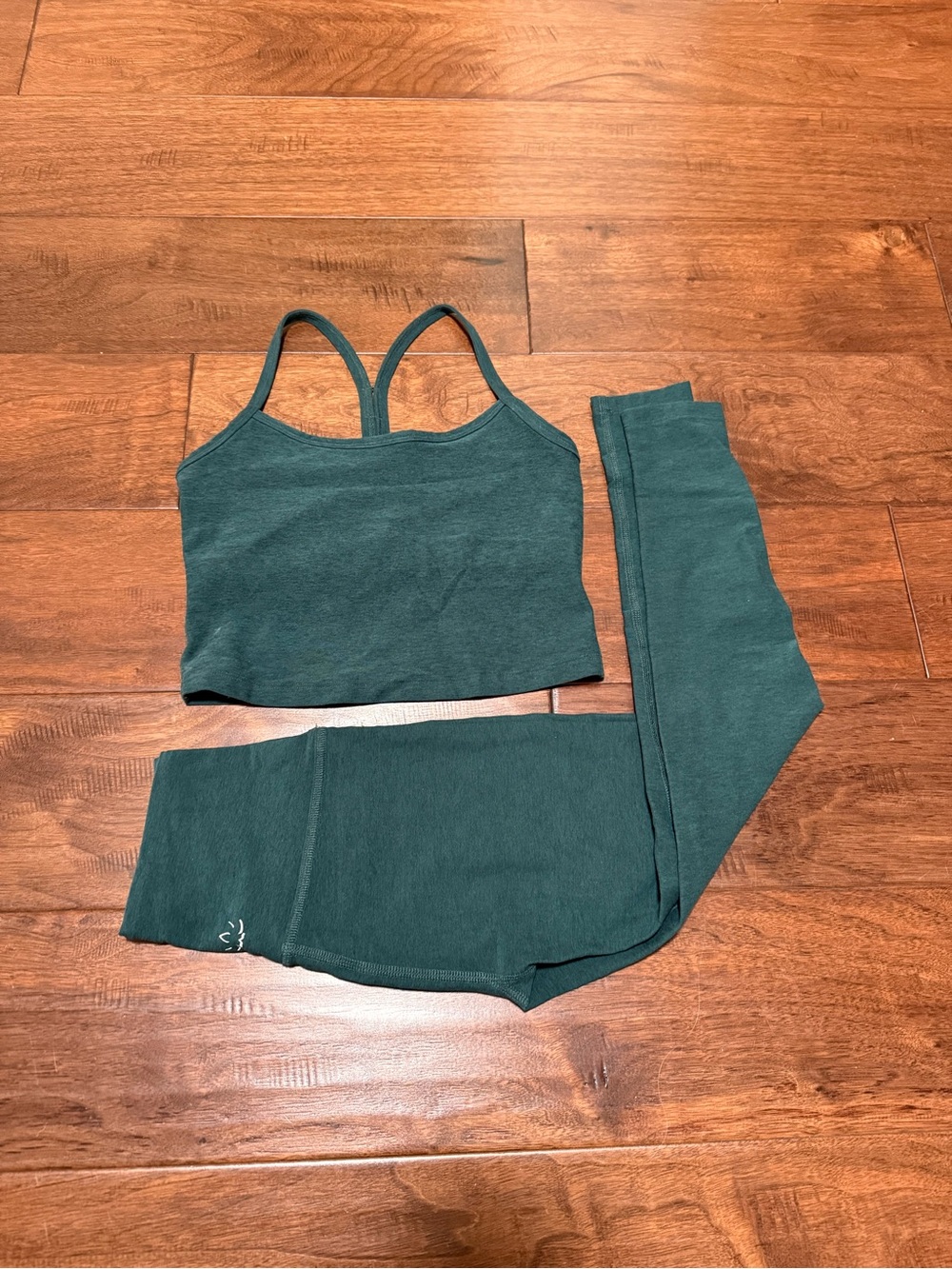 Beyond Yoga Workout Set Green